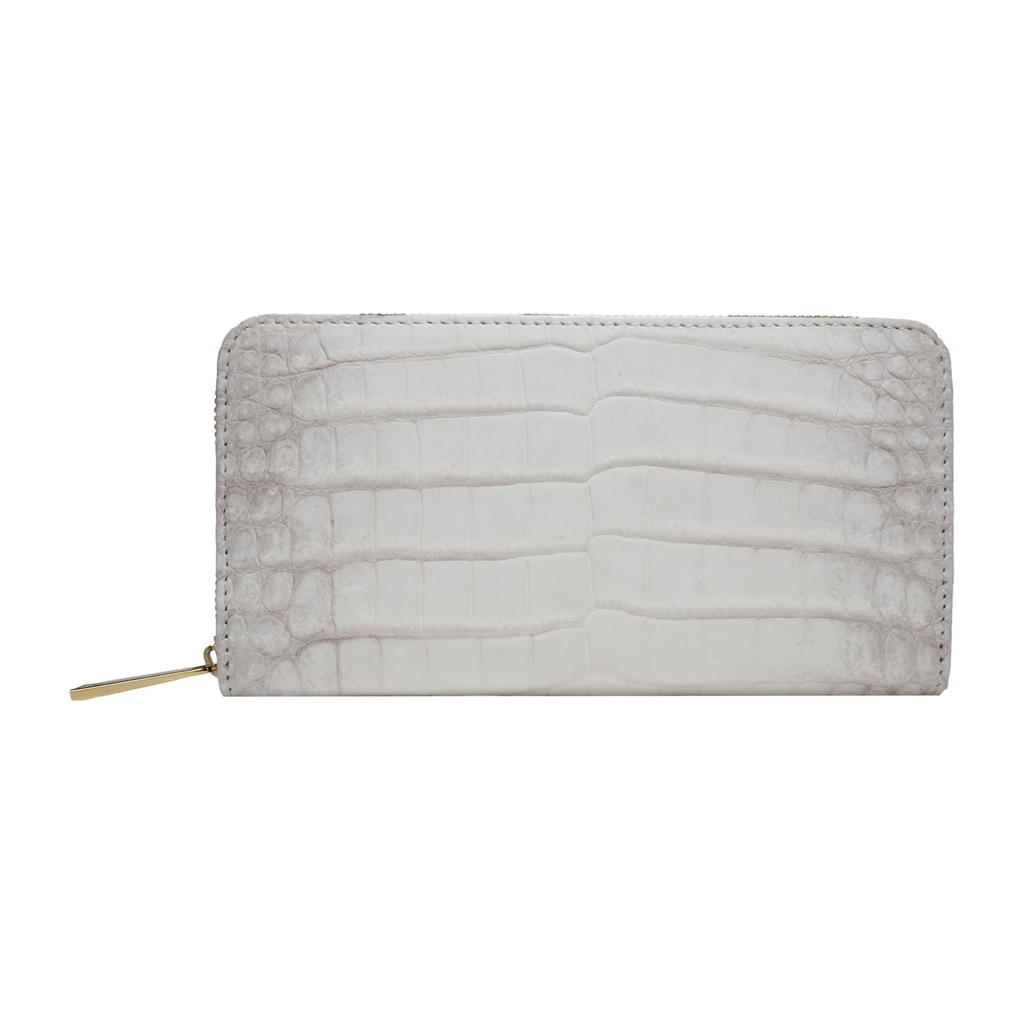Round zipper long wallet