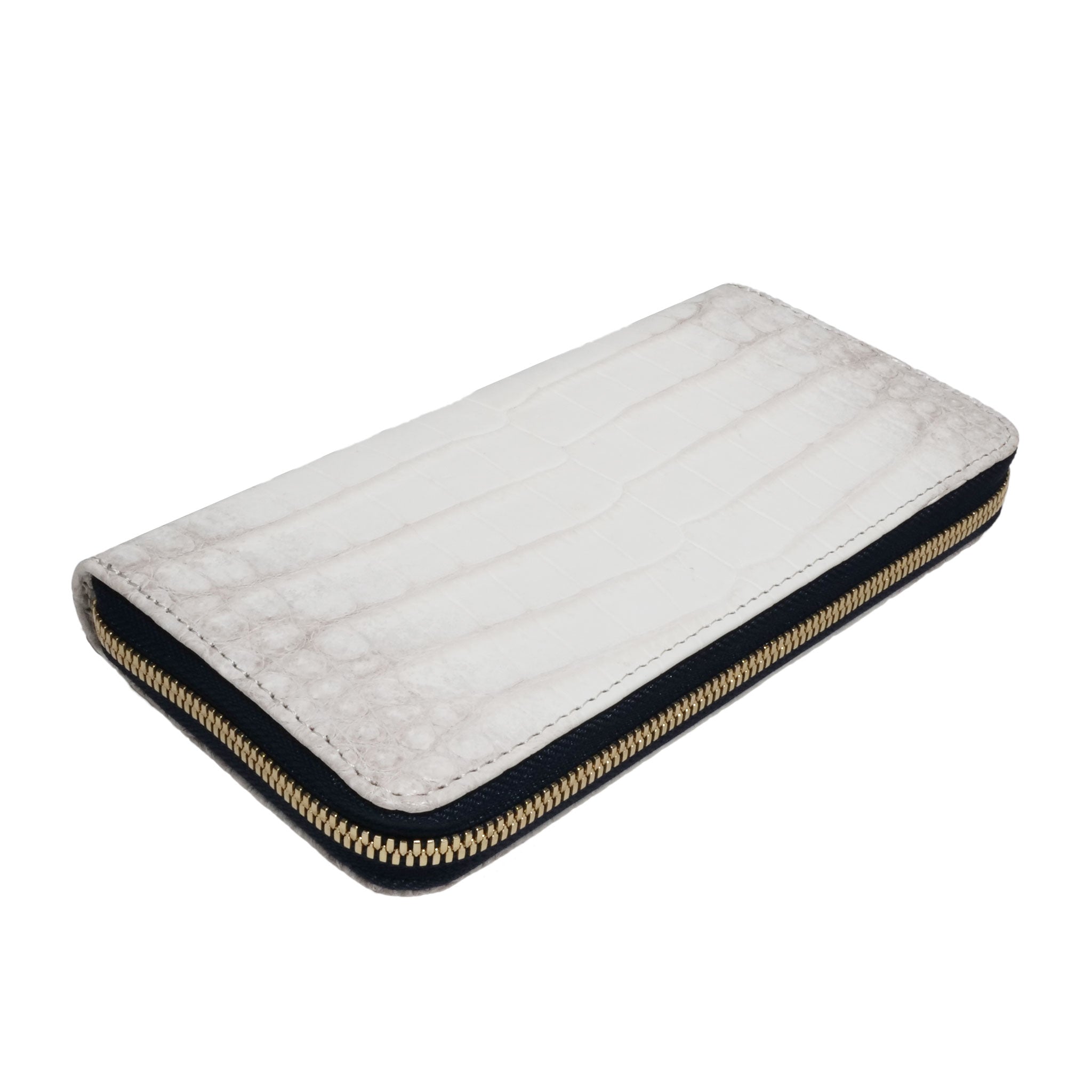 Round zipper long wallet