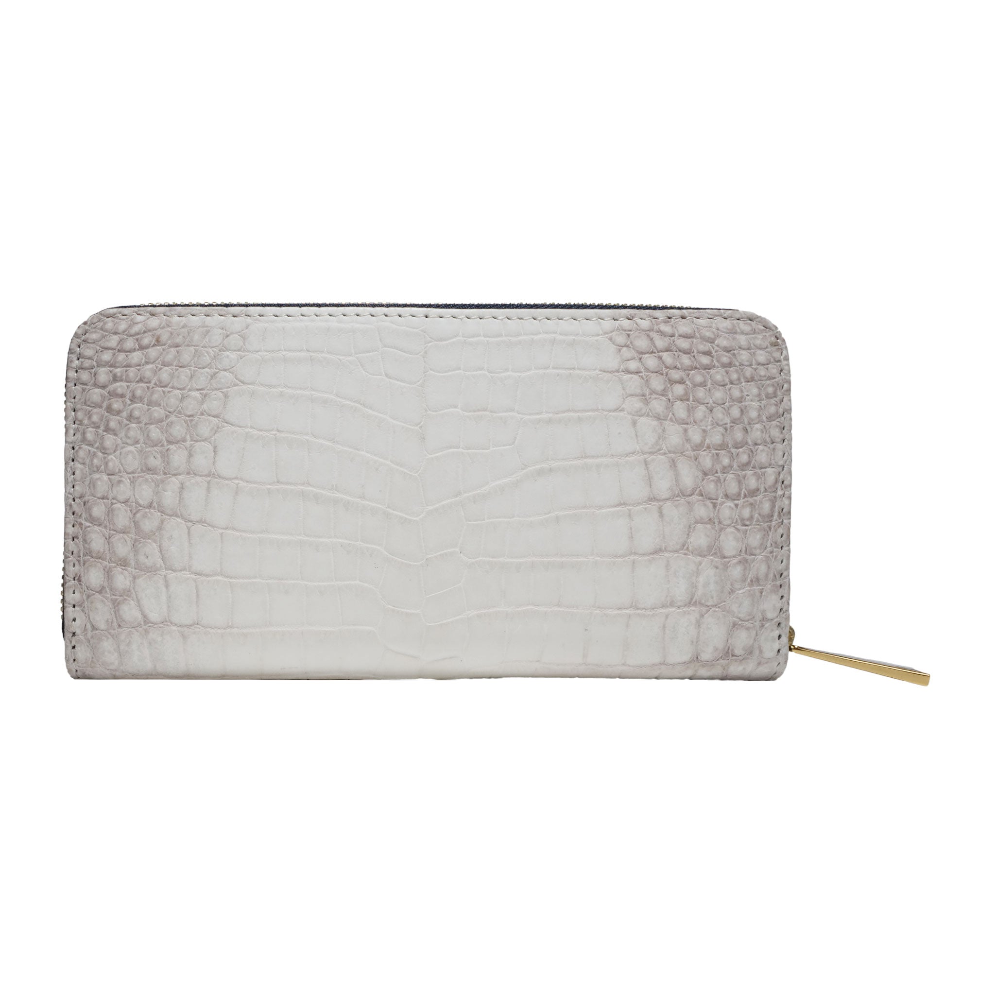 Round zipper long wallet