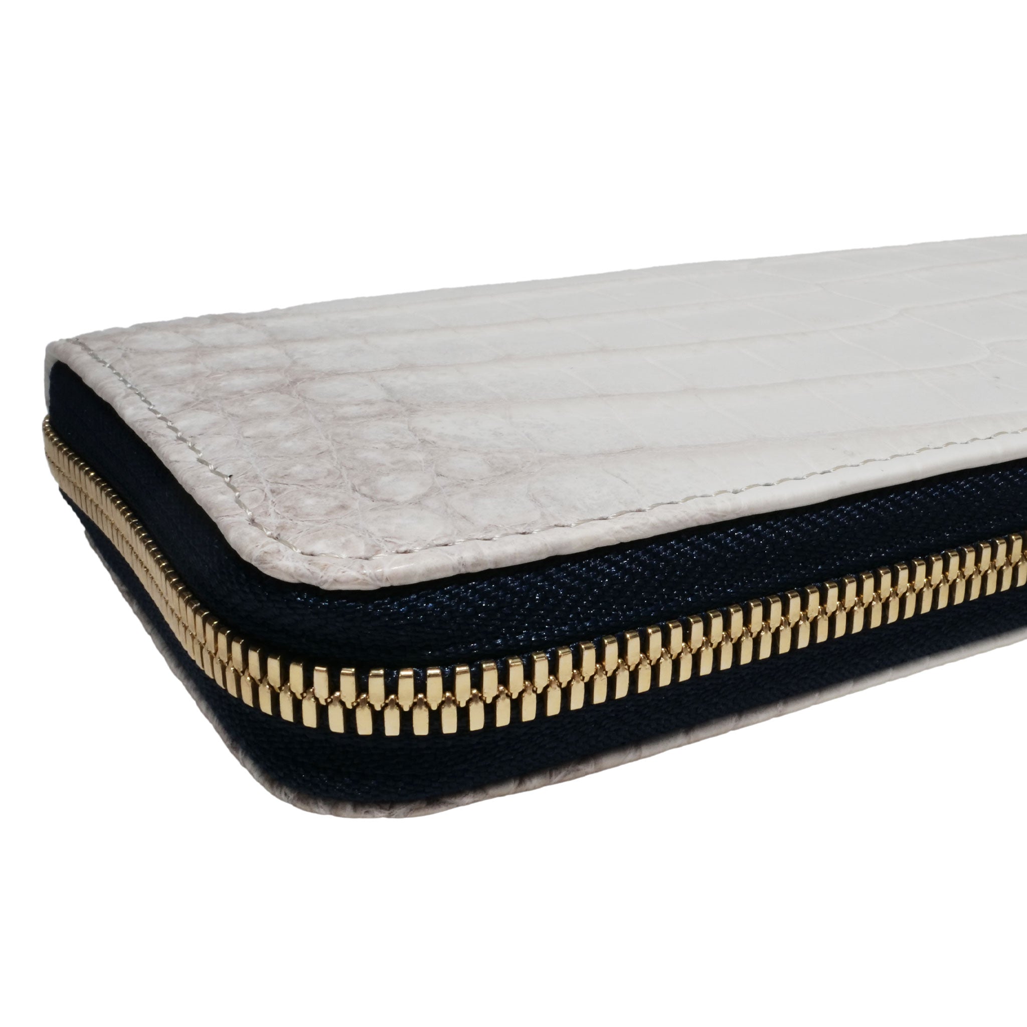 Round zipper long wallet